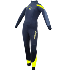 360 Classic Wetsuit Lady Yellow Size 7